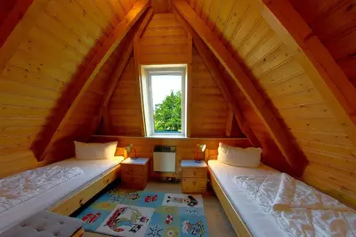 Ein Bett oder Betten in einem Zimmer der Unterkunft SV2 Knechtsand 16