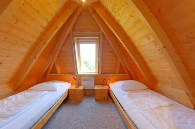 Ein Bett oder Betten in einem Zimmer der Unterkunft SV2 Medemsand 6