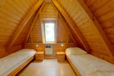 Ein Bett oder Betten in einem Zimmer der Unterkunft SV2 Eversand 7