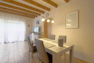 TV/Unterhaltungsangebot in der Unterkunft Ferienhaus 