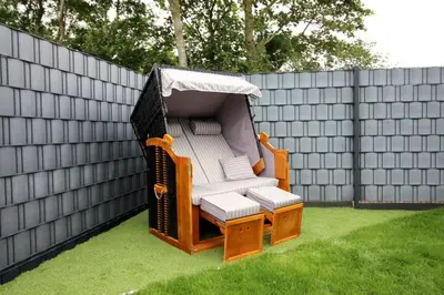 Ein Garten an der Unterkunft KW21a Ferienhaus Silbermöwe