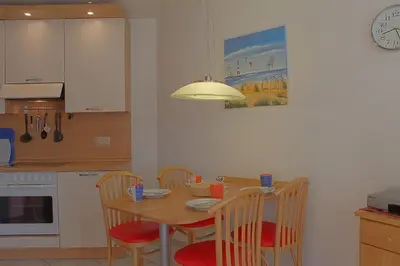 Küche/Küchenzeile in der Unterkunft LT 33a Bungalow Max