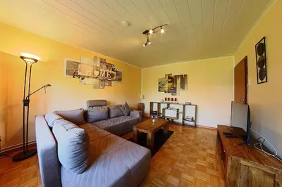 Ein Sitzbereich in der Unterkunft SI74 Haus LaMira