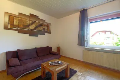 Ein Sitzbereich in der Unterkunft SI74 Haus LaMira