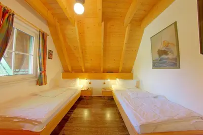 Ein Bett oder Betten in einem Zimmer der Unterkunft SV3 Hans Albers 13