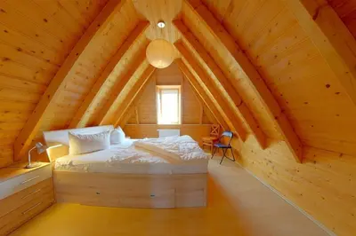 Ein Bett oder Betten in einem Zimmer der Unterkunft SV4 Hans Albers 7
