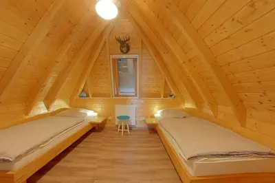 Ein Bett oder Betten in einem Zimmer der Unterkunft SV3 Lale Andersen 7 Wiesenpieper