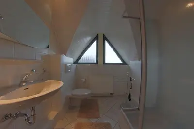 Ein Badezimmer in der Unterkunft KW19 Ferienhaus Kormoranweg