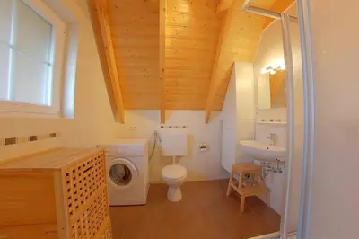 Ein Badezimmer in der Unterkunft SV3 Mellumplate 56