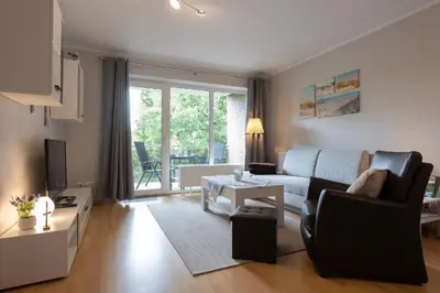Ein Sitzbereich in der Unterkunft Lilli Marleen WE 28