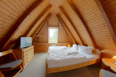 Ein Bett oder Betten in einem Zimmer der Unterkunft SV2 Robbenplate 16