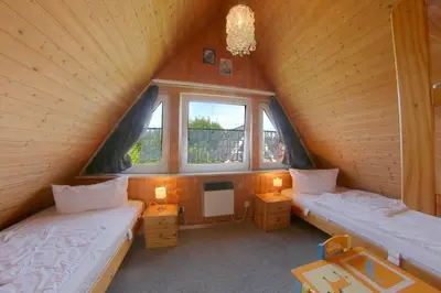 Ein Bett oder Betten in einem Zimmer der Unterkunft SR Eversand 11