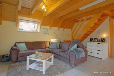 Ein Sitzbereich in der Unterkunft SV3 Westertill 7