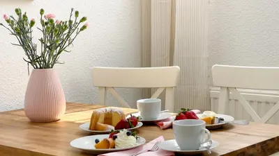 Essen in der Ferienwohnung oder in der Nähe