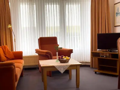 TV/Unterhaltungsangebot in der Unterkunft Haus Nordseeperle FeWo 4
