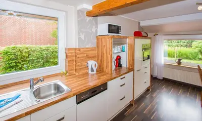 Küche/Küchenzeile in der Unterkunft Ferienhaus, Kleine Perle