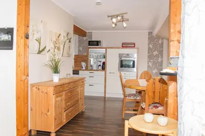 Küche/Küchenzeile in der Unterkunft Ferienhaus, Kleine Perle