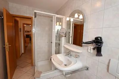 Ein Badezimmer in der Unterkunft Mare Comfort Wohnung 6