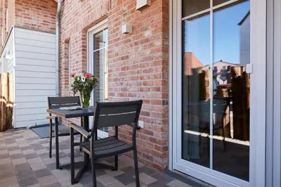 Ein Balkon oder eine Terrasse in der Unterkunft Kattegat Apartment 02