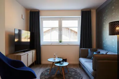 TV/Unterhaltungsangebot in der Unterkunft Kattegat Apartment 04