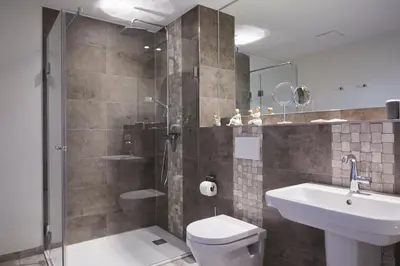 Ein Badezimmer in der Unterkunft Kattegat Apartment 05