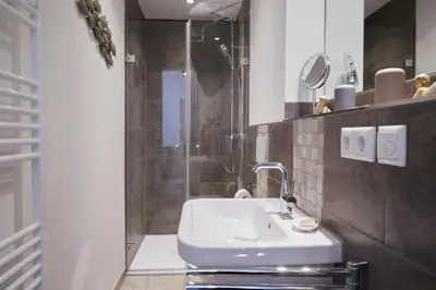 Ein Badezimmer in der Unterkunft Kattegat Apartment 10