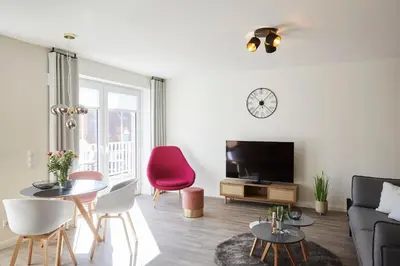 TV/Unterhaltungsangebot in der Unterkunft Kattegat Apartment 11