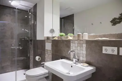Ein Badezimmer in der Unterkunft Kattegat Apartment 12