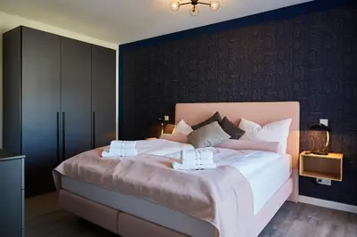 Ein Bett oder Betten in einem Zimmer der Unterkunft Kattegat Apartment 15