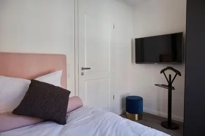 Ein Bett oder Betten in einem Zimmer der Unterkunft Kattegat Apartment 16