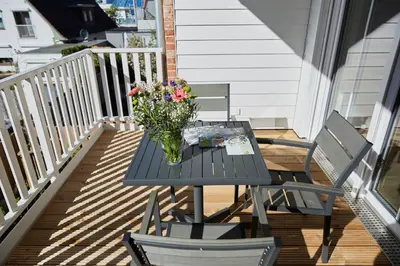 Ein Balkon oder eine Terrasse in der Unterkunft Kattegat Apartment 16
