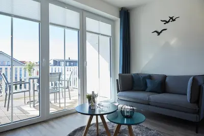 Ein Balkon oder eine Terrasse in der Unterkunft Kattegat Apartment 16
