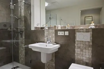Ein Badezimmer in der Unterkunft Kattegat Apartment 17