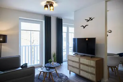 TV/Unterhaltungsangebot in der Unterkunft Kattegat Apartment 20