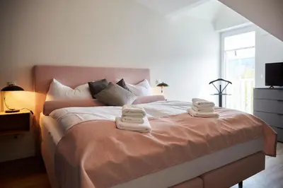 Ein Bett oder Betten in einem Zimmer der Unterkunft Kattegat Apartment 30