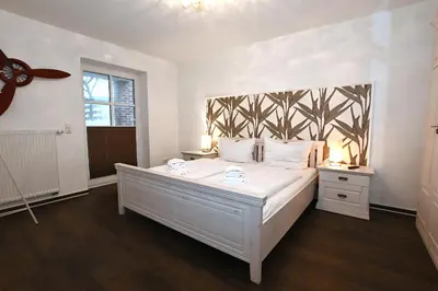 Ein Bett oder Betten in einem Zimmer der Unterkunft Bernstein Mare Luxor 04