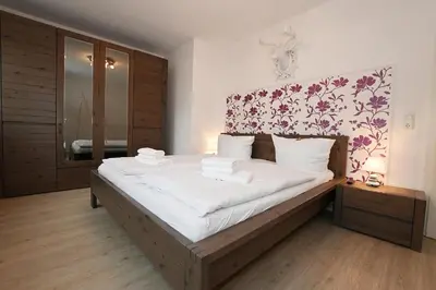 Ein Bett oder Betten in einem Zimmer der Unterkunft Bernstein Mare Luxor 05