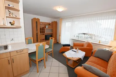 Küche/Küchenzeile in der Unterkunft Bernstein Mare-Supreme Wohnung 5