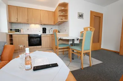 Küche/Küchenzeile in der Unterkunft Bernstein Mare-Supreme Wohnung 5