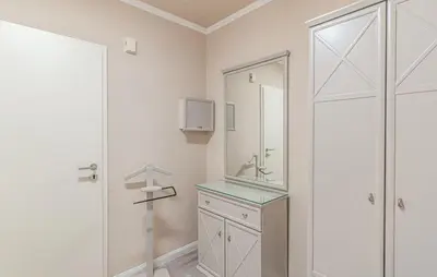 Ein Badezimmer in der Unterkunft Kleine Nordseeoase am Deich