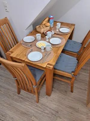 Essen in der Ferienwohnung oder in der Nähe