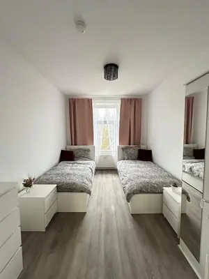 Ein Bett oder Betten in einem Zimmer der Unterkunft Apartment Brunsbüttel 3