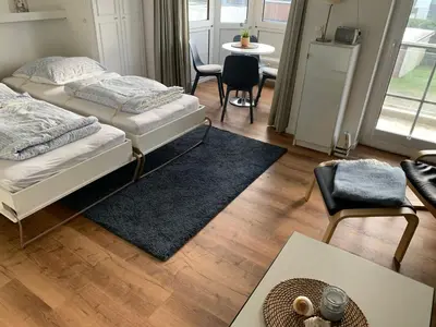 Ein Bett oder Betten in einem Zimmer der Unterkunft Apartment Nordseedüne by Interhome