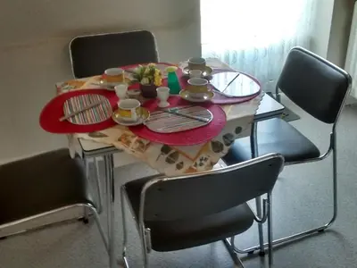 Essen in der Ferienwohnung oder in der Nähe
