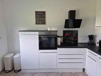 Küche/Küchenzeile in der Unterkunft Apartment Fewo Kleine Robbe by Interhome