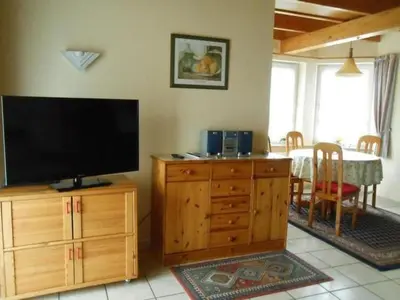 TV/Unterhaltungsangebot in der Unterkunft Holiday Home Haus Fischotter by Interhome