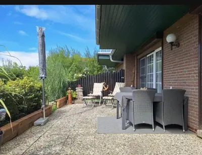 Ein Balkon oder eine Terrasse in der Unterkunft Wohlfühloase