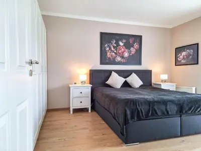 Ein Bett oder Betten in einem Zimmer der Unterkunft Wohlfühloase