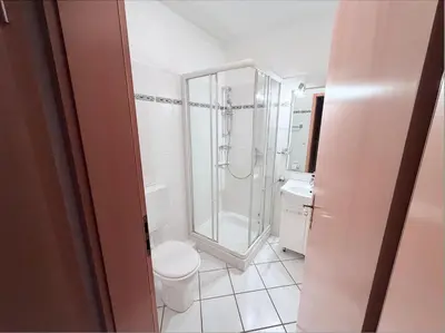 Ein Badezimmer in der Unterkunft Hamburger Str. 24 FeWo 2