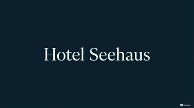 Ein Zertifikat, Auszeichnung, Logo oder anderes Dokument, das in der Unterkunft Hotel Seehaus ausgestellt ist